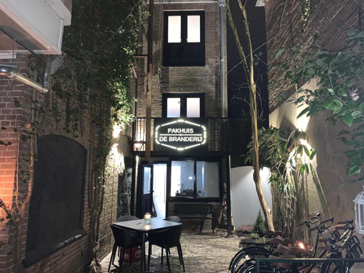B&B Pakhuis De Branderij Stadsappartementen メッペル エクステリア 写真